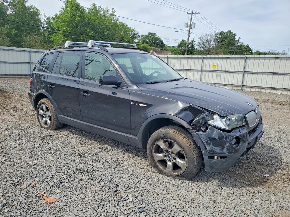 2008 BMW X3 VIN WBXPC93468WJ14072 COPART salvage auction — FRONT END, Nj - Cert Of Title-Salvage, sold $400 on 2026-07-31 (photo 4)