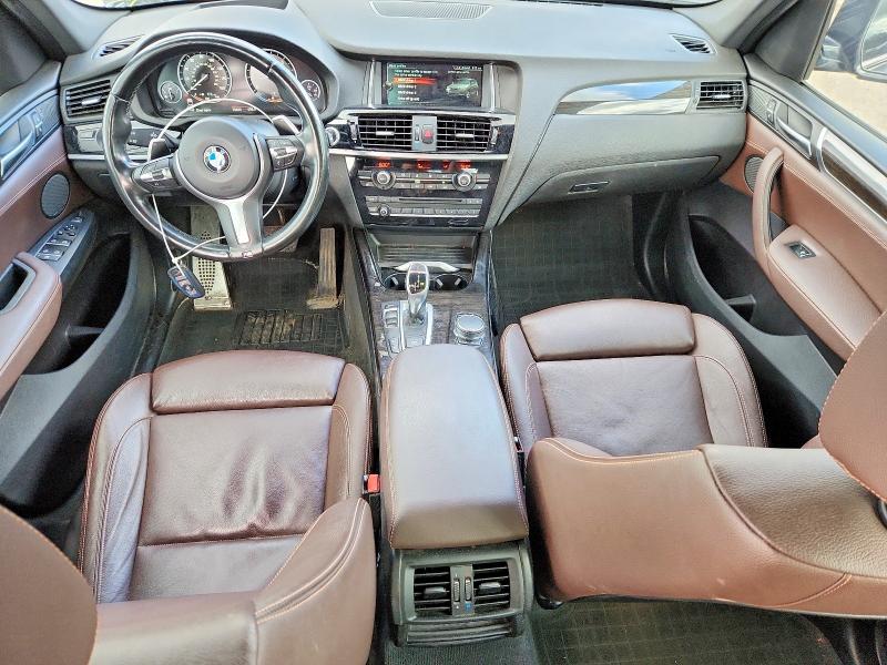 2017 BMW VIN 5UXWX7C54H0S18216 COPART salvage auction — FRONT END, Wy - Certificate Of Title, sold $1,000 on 2026-07-28 (photo 8)