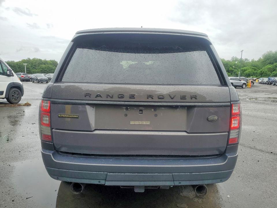 2016 Land rover RANGE ROVER VIN SALGS3EF3GA260512 COPART salvage auction — MINOR DENT/SCRATCHES, CT - CERTIFICATE OF TITLE (P), sold $7,800 on 2026-07-30 (photo 6)