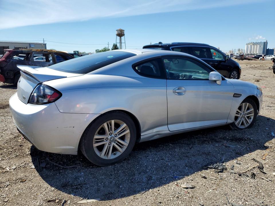 2007 Hyundai Tiburon VIN KMHHM66DX7U248100 COPART salvage auction — FRONT END, Il - Salvage Certificate, sold $325 on 2026-07-29 (photo 3)