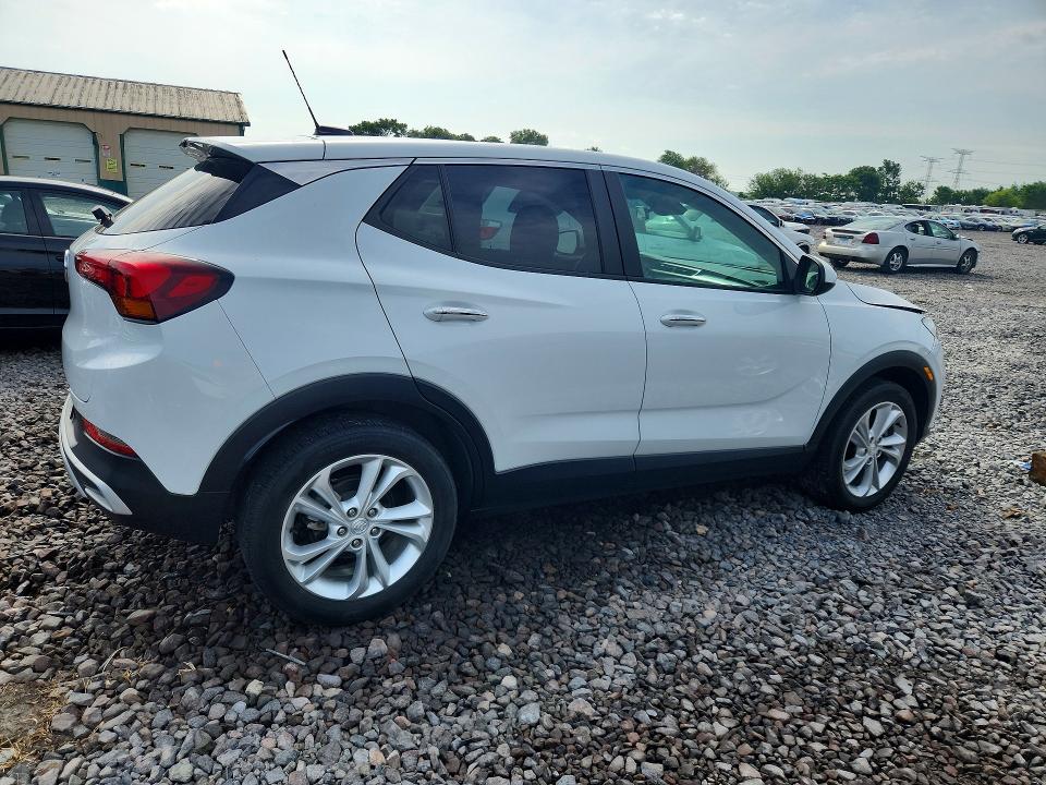 2021 Buick Encore VIN KL4MMBS25MB087382 COPART salvage auction — FRONT END, Il - Salvage Certificate, sold $5,100 on 2026-07-20 (photo 3)