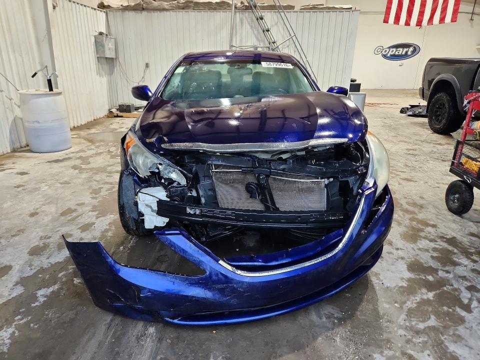 2012 Hyundai Sonata VIN 5NPEB4AC2CH482672 COPART salvage auction — FRONT END, Ok - Cert Of Title-Salvage, sold $700 on 2026-07-22 (photo 5)