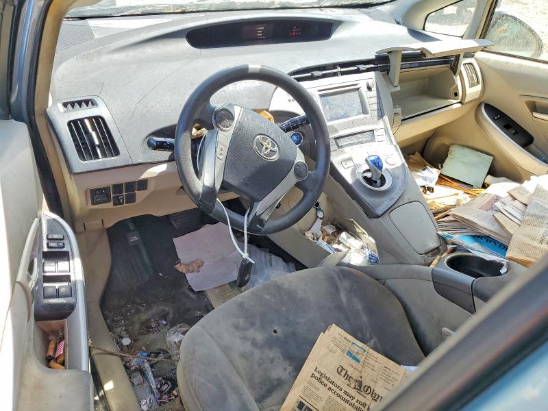 2013 Toyota Prius VIN JTDKN3DUXD1637017 COPART salvage auction — FRONT END, Wa - Affidavit In Lieu Of Title, sold $1,950 on 2026-07-24 (photo 8)
