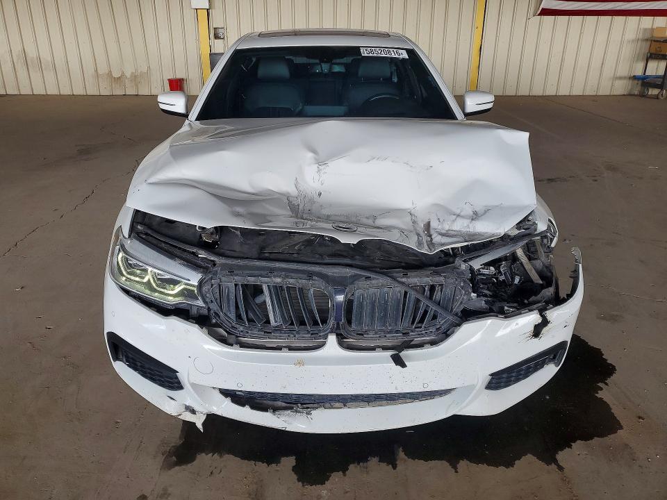 2017 BMW 5er VIN WBAJE5C30HG916458 COPART salvage auction — FRONT END, Az - Cert Of Title - Salvage, sold $3,800 on 2026-07-22 (photo 5)