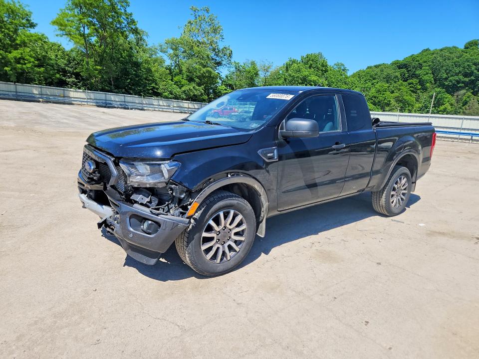 2019 Ford Ranger VIN 1FTER1FH4KLA17299 COPART salvage auction — FRONT END, Pa - Certificate Of Salvage, sold $6,200 on 2026-07-02 (photo 1)