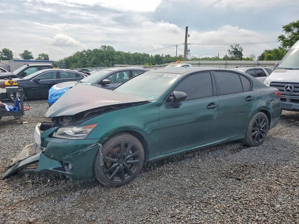 2014 Lexus Gs VIN JTHCE1BL6E5022007 COPART salvage auction — FRONT END, Nj - Certificate Of Title, sold $725 on 2026-07-15 (photo 1)