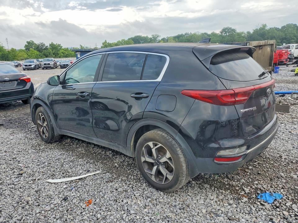 2020 Kia Sportage VIN KNDPM3AC5L7826657 COPART salvage auction — NORMAL WEAR, Al - Certificate Of Title, sold $3,200 on 2026-07-21 (photo 2)