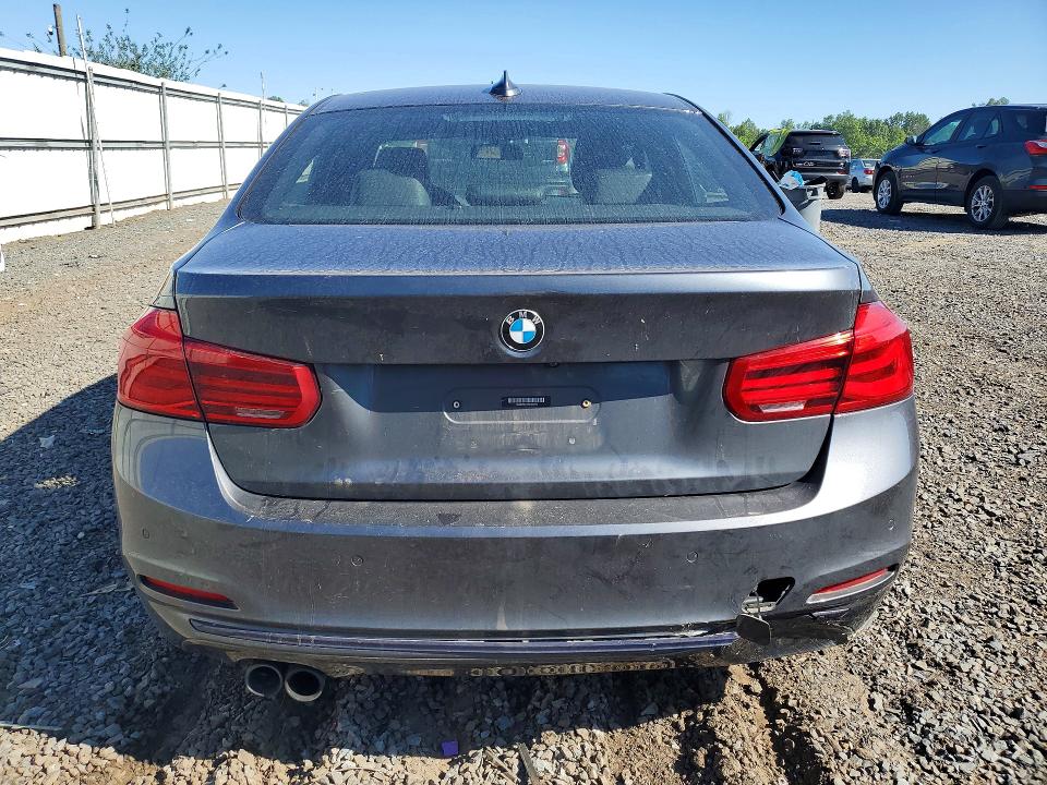 2017 BMW 3er VIN WBA8D9C55HA003725 COPART salvage auction — FRONT END, Nj - Cert Of Title-Salvage, sold $2,900 on 2026-07-17 (photo 6)