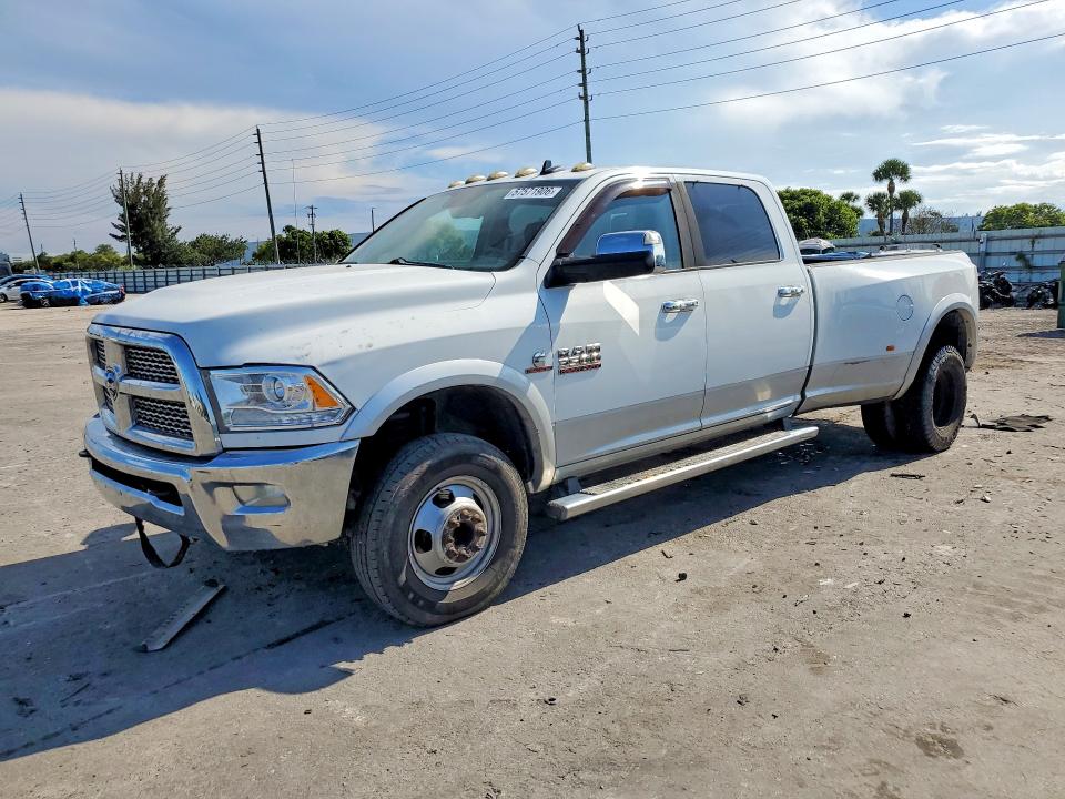 2015 Ram 3500 VIN 3C63RRJL5FG542271 COPART salvage auction — MECHANICAL, Fl - Cert Of Title Slvg Rebuildable, sold $4,500 on 2026-07-08 (photo 1)