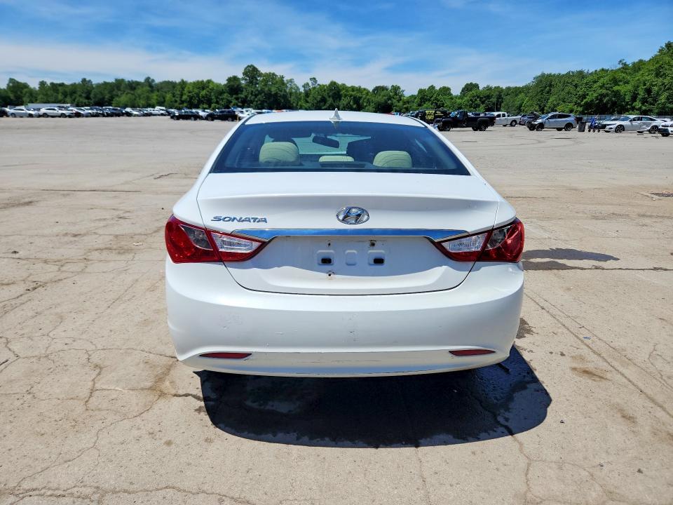 2013 Hyundai Sonata VIN 5NPEB4AC7DH658262 COPART salvage auction — FRONT END, PA - CERTIFICATE OF SALVAGE, sold $450 on 2026-07-02 (photo 6)