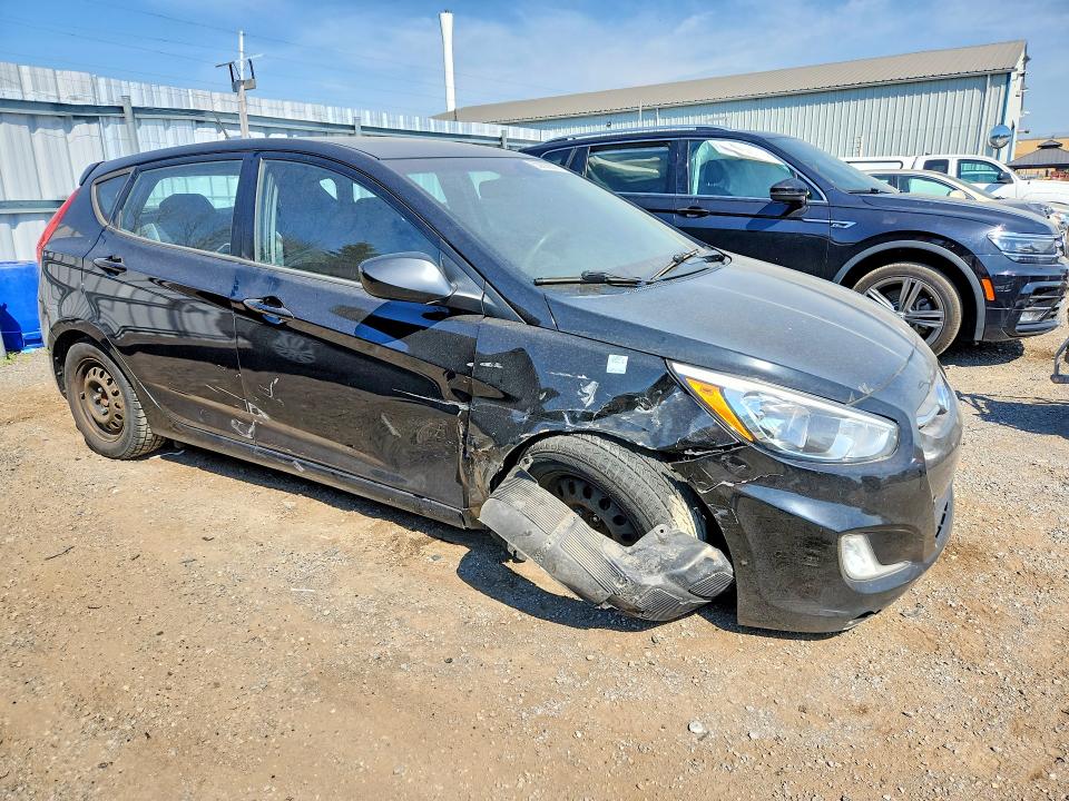 2017 Hyundai Accent VIN KMHCT5AE4HU313659 COPART salvage auction — SIDE, On - Permit No Brand - Unfit, sold $1,050 on 2026-07-28 (photo 4)