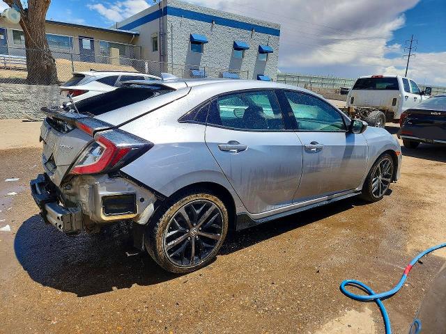 2021 Honda Civic VIN SHHFK7H45MU426034 COPART salvage auction — REAR END, Fl - Certificate Of Title, sold $10,200 on 2026-07-06 (photo 3)