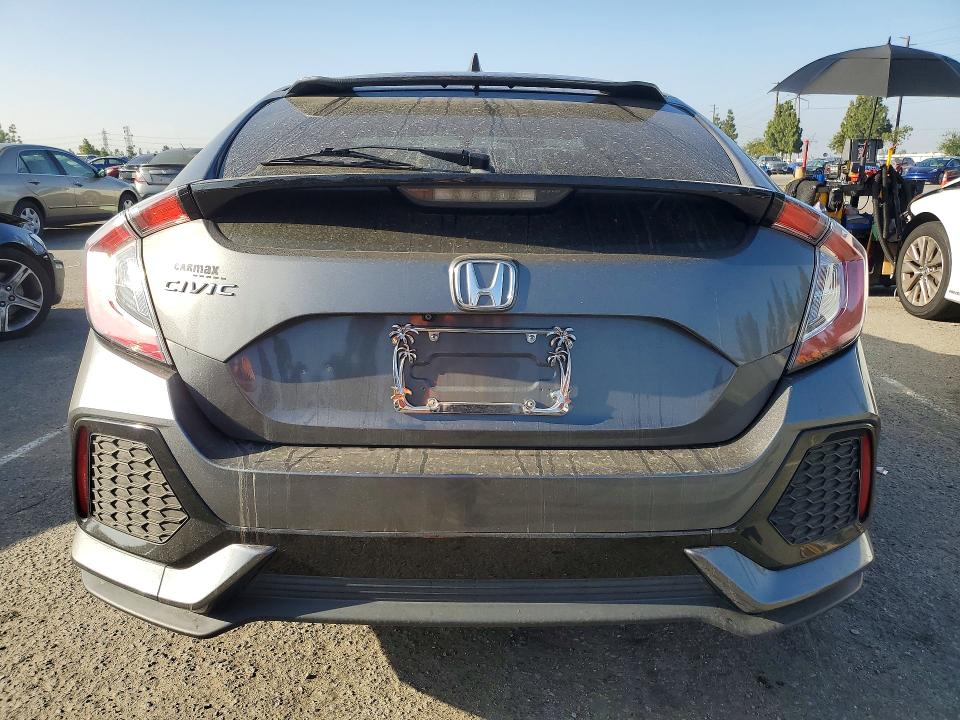 2018 Honda Civic VIN SHHFK7H57JU410082 COPART salvage auction — FRONT END, Ca - Salvage Certificate, sold $200 on 2026-07-21 (photo 6)
