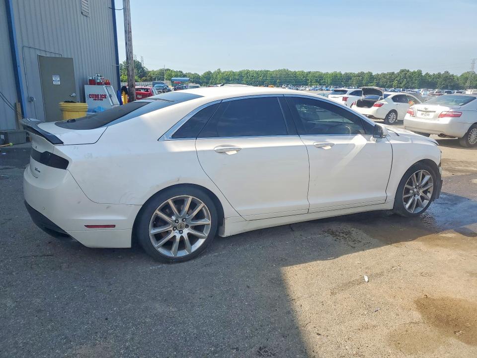 2014 Lincoln Mkz VIN 3LN6L2G9XER827606 COPART salvage auction — FRONT END, Tn - Salvage Certificate, sold $400 on 2026-07-02 (photo 3)