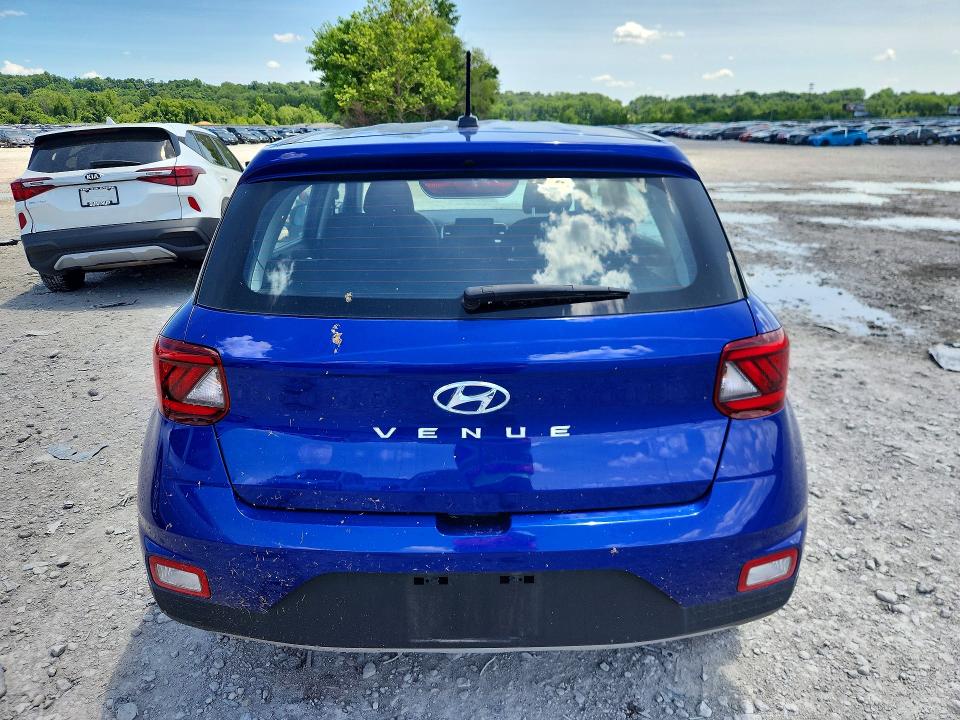 2025 Hyundai Venue VIN KMHRB8A34SU355902 COPART salvage auction — FRONT END, Il - Salvage Certificate, sold $3,300 on 2026-07-27 (photo 6)