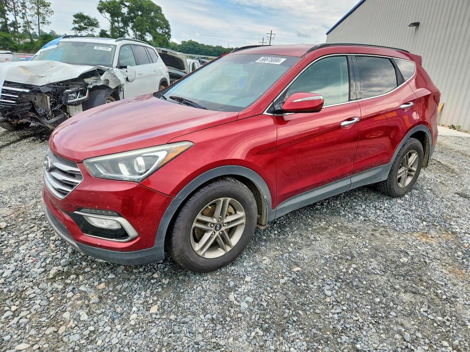2017 Hyundai VIN 5XYZU3LB4HG417105 COPART salvage auction — FRONT END, Ga - Cert Of Title-Salvage, sold $1,050 on 2026-07-02 (photo 1)
