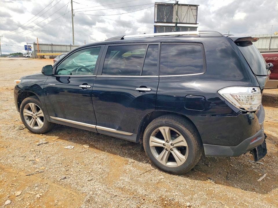 2013 Toyota Highlander VIN 5TDYK3EH5DS107111 COPART salvage auction — REAR END, Va - Cert Of Title - Salvage, sold $2,250 on 2026-07-24 (photo 2)