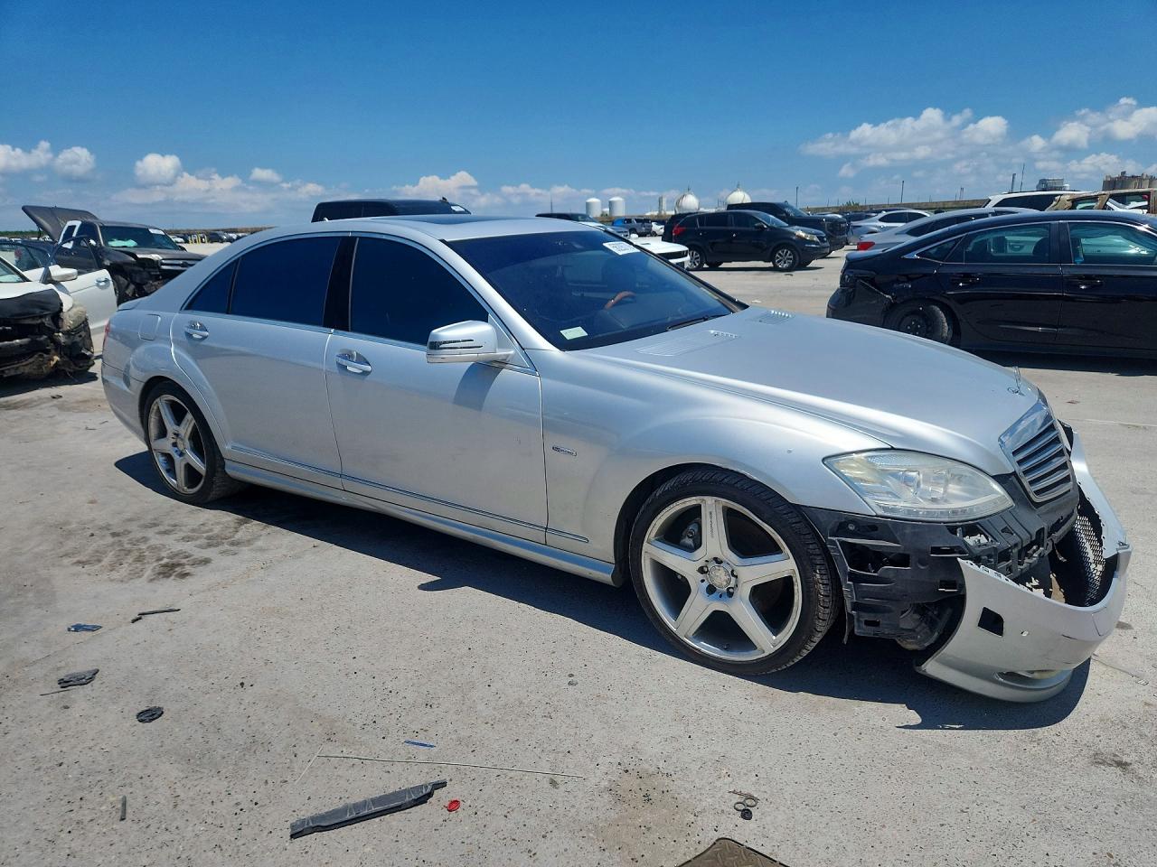 2012 Mercedes-Benz S-Class VIN WDDNG7DB3CA432317 COPART salvage auction — Front End, LA - CERTIFICATE OF TITLE (P), sold $2,000 on 2026-07-01 (photo 4)