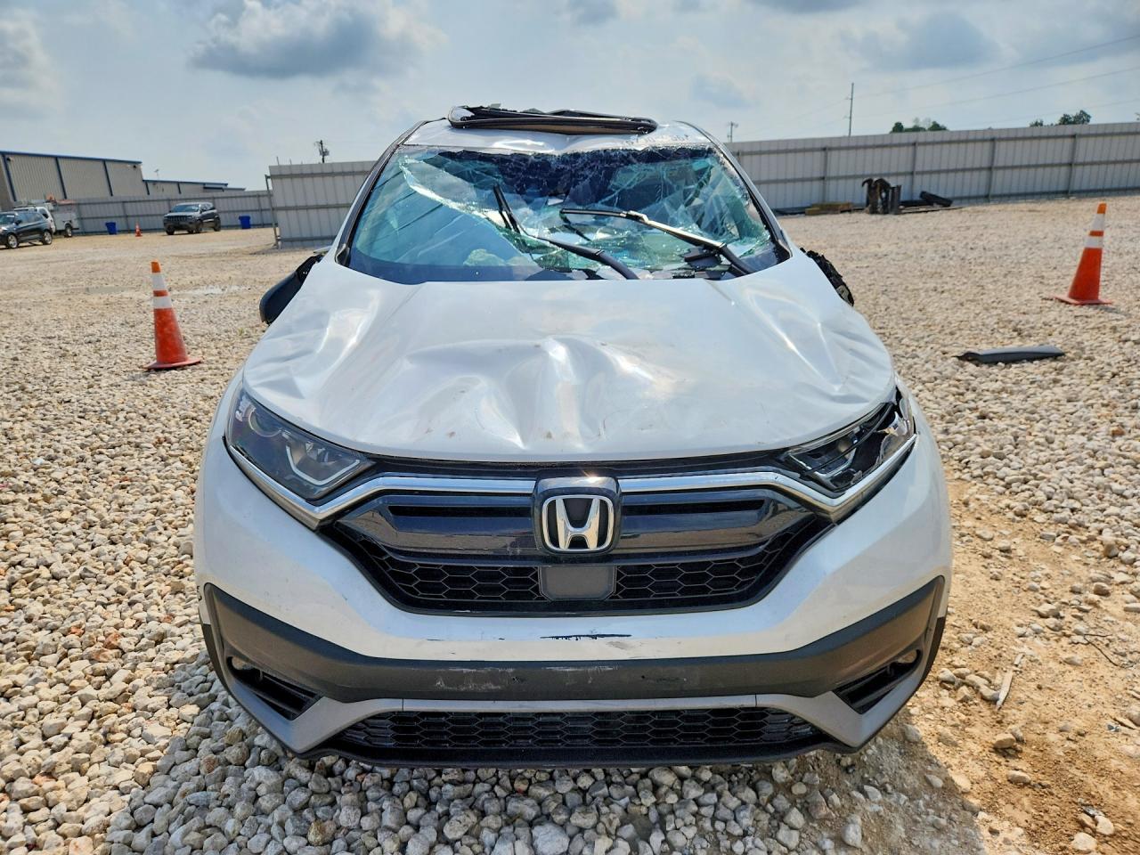 2020 Honda CR-V VIN 2HKRW1H57LH411494 COPART salvage auction — All Over, TX - SALVAGE VEHICLE TITLE (P), sold $3,100 on 2026-07-09 (photo 5)