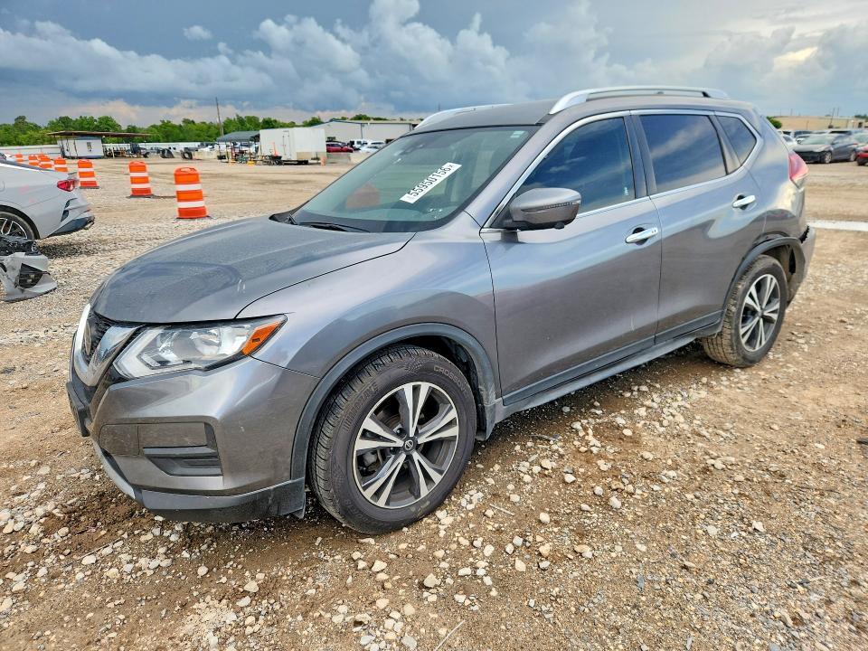 2019 Nissan Rogue VIN JN8AT2MT9KW503039 COPART salvage auction — REAR END, TX - SALVAGE VEHICLE TITLE (P), sold $4,000 on 2026-07-06 (photo 1)