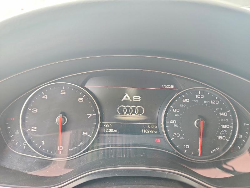 2012 Audi A6 VIN WAUGGAFCXCN156083 COPART salvage auction — SIDE, Fl - Certificate Of Title, sold $350 on 2026-07-10 (photo 9)