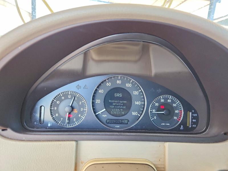 2003 Mercedes-benz Clk-klasse VIN WDBTJ65J43F021822 COPART salvage auction — REAR END, Az - Cert Of Title - Salvage, sold $275 on 2026-07-23 (photo 9)