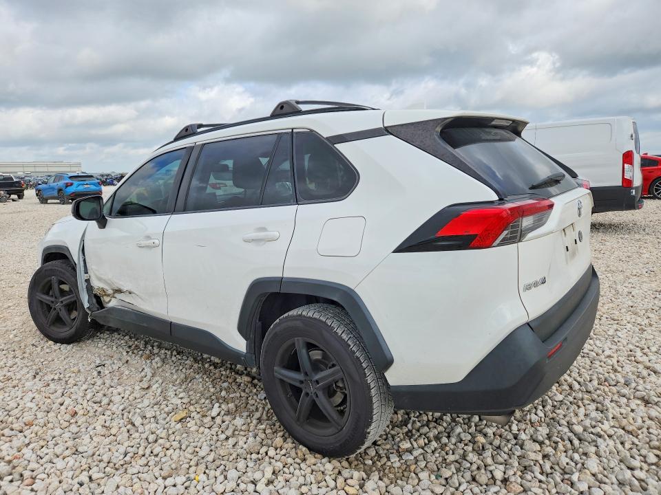 2019 Toyota Rav 4 VIN JTMH1RFV8KJ010571 COPART salvage auction — FRONT END, Tx - Salvage Vehicle Title, sold $7,600 on 2026-07-31 (photo 2)