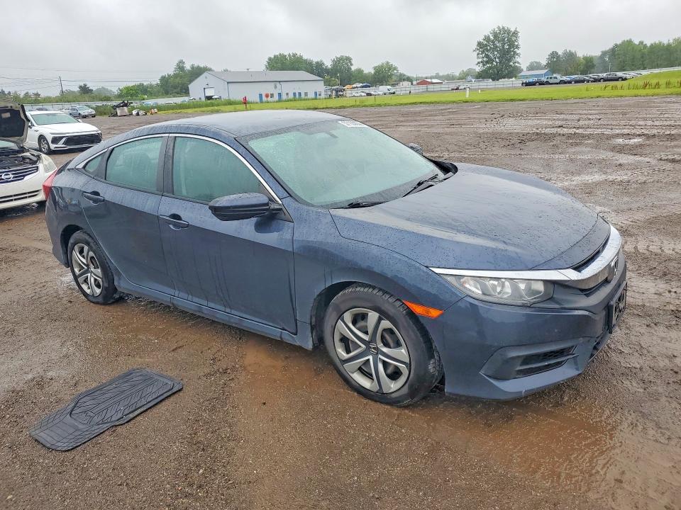 2017 Honda VIN 19XFC2F53HE006250 COPART salvage auction — HAIL, OH - CERT OF TITLE-SALVAGE, sold $3,500 on 2026-07-02 (photo 4)