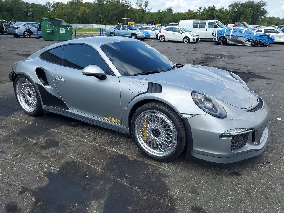 2016 Porsche 911 VIN WP0AF2A99GS192917 COPART salvage auction — REAR END, Salvage Title, sold $114,000 on 2026-08-06 (photo 4)