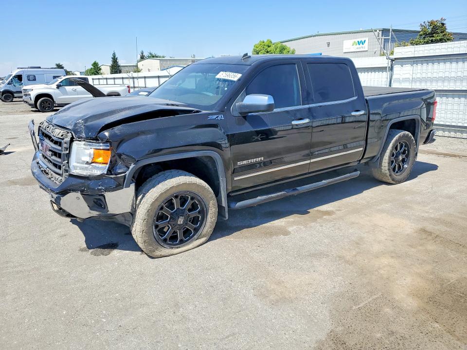 2014 Gmc VIN 3GTU2VEJ3EG389696 COPART salvage auction — FRONT END, Ca - Salvage Certificate, sold $4,500 on 2026-07-24 (photo 1)