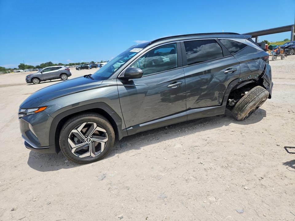 2022 Hyundai VIN KM8JFCA14NU063089 COPART salvage auction — SIDE, Fl - Certificate Of Destruction, sold $12,000 on 2026-07-14 (photo 1)