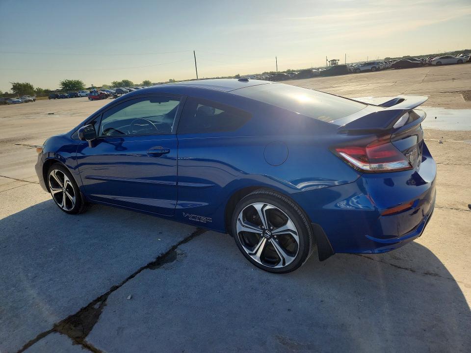 2014 Honda Civic VIN 2HGFG4A50EH702153 COPART salvage auction — SIDE, Tx - Certificate Of Title, sold $1,900 on 2026-07-09 (photo 2)