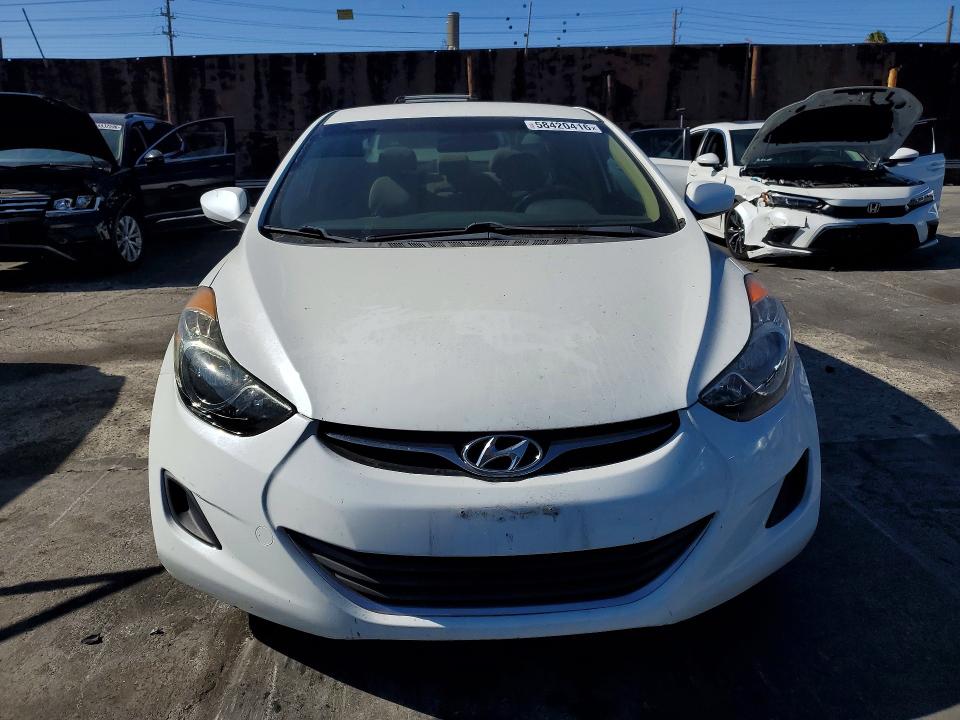 2013 Hyundai Elantra VIN 5NPDH4AE7DH287390 COPART salvage auction — REAR END, CA - SALVAGE CERTIFICATE, sold $1,450 on 2026-07-02 (photo 5)