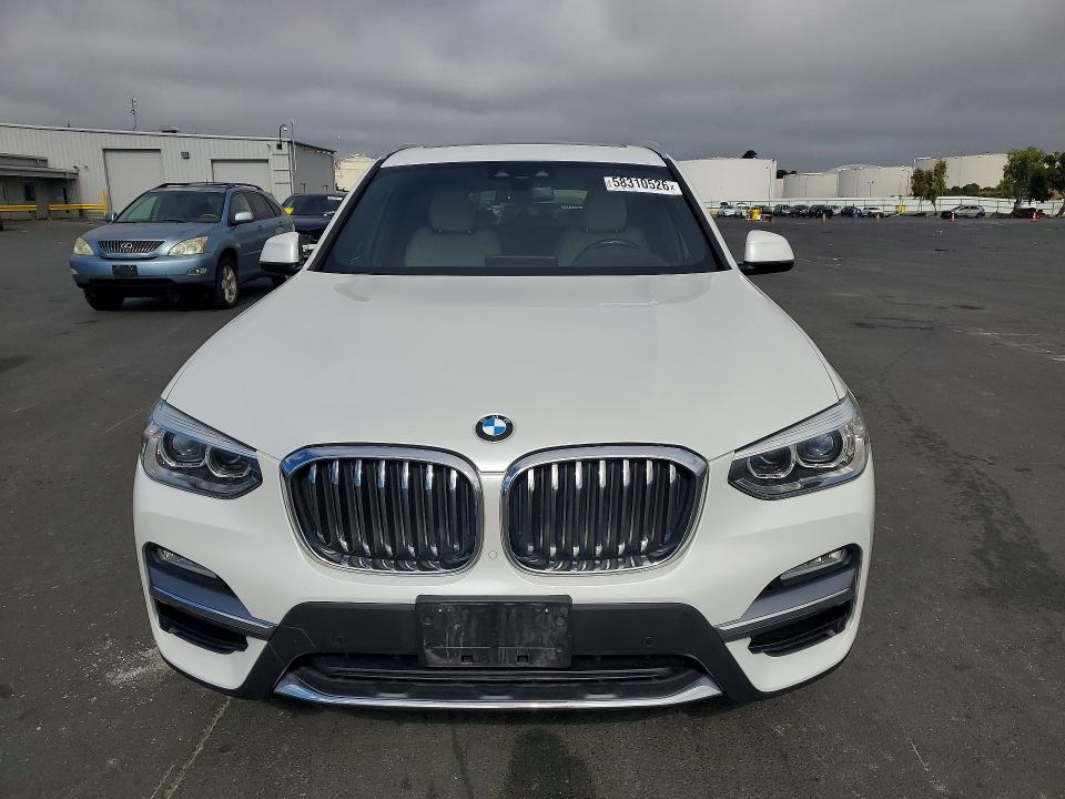 2019 BMW X3 VIN 5UXTR9C56KLP95196 COPART salvage auction — REAR END, CA - SALVAGE CERTIFICATE, sold $7,000 on 2026-07-22 (photo 5)