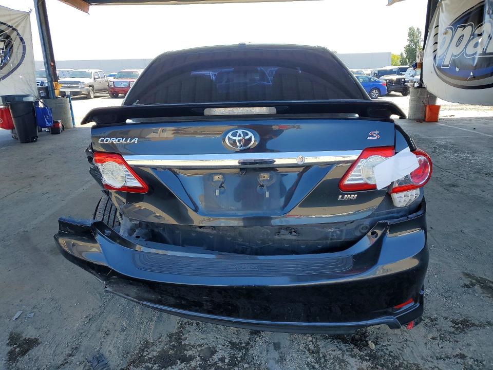 2013 Toyota VIN 5YFBU4EE3DP162497 COPART salvage auction — REAR END, Ca - Salvage Certificate, sold $675 on 2026-07-02 (photo 6)