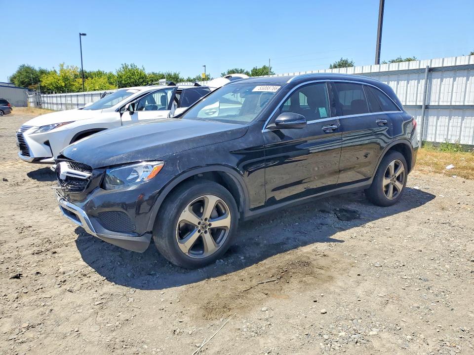 2019 Mercedes-benz Glc class VIN WDC0G4KB9KV173839 COPART salvage auction — FRONT END, CA - SALVAGE CERTIFICATE, sold $4,400 on 2026-07-21 (photo 1)