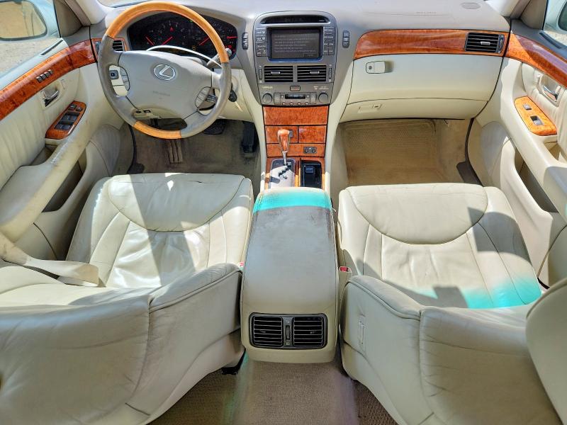 2001 Lexus Ls VIN JTHBN30F710047008 COPART salvage auction — HAIL, IL - SALVAGE CERTIFICATE, sold $400 on 2026-07-30 (photo 8)