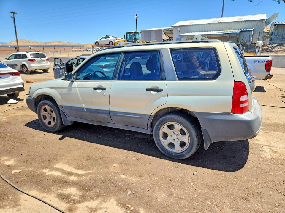 2005 Subaru Forester VIN JF1SG63655H742805 COPART salvage auction — FRONT END, Nm - Cert Of Title-Salvage, sold $325 on 2026-07-13 (photo 2)