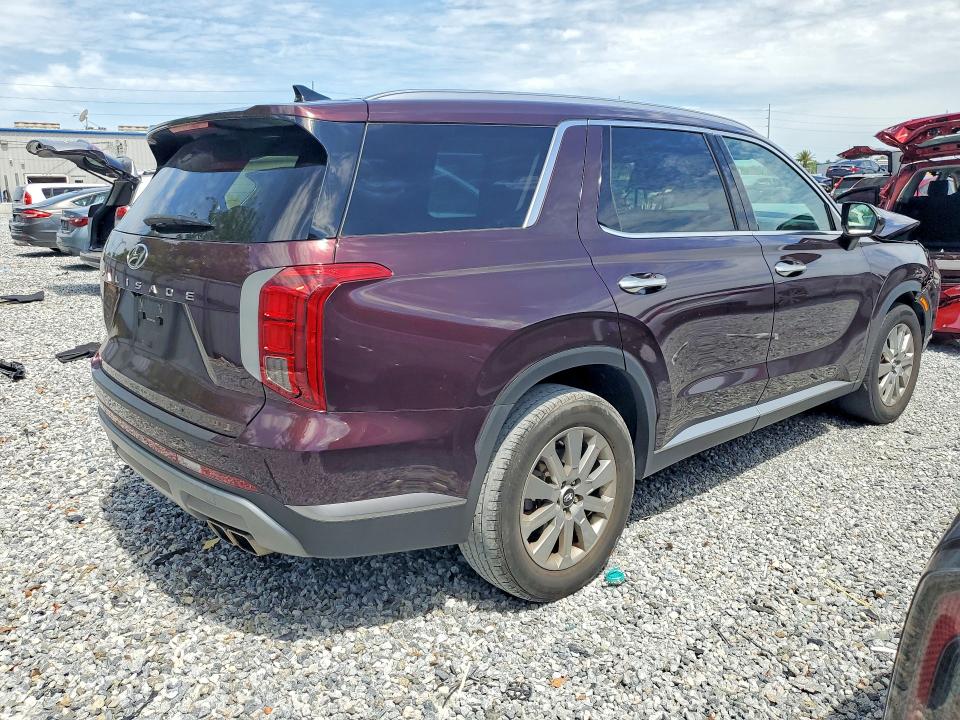 2023 Hyundai Palisade VIN KM8R24GE5PU513821 COPART salvage auction — FRONT END, Fl - Certificate Of Destruction, sold $1,850 on 2026-07-24 (photo 3)