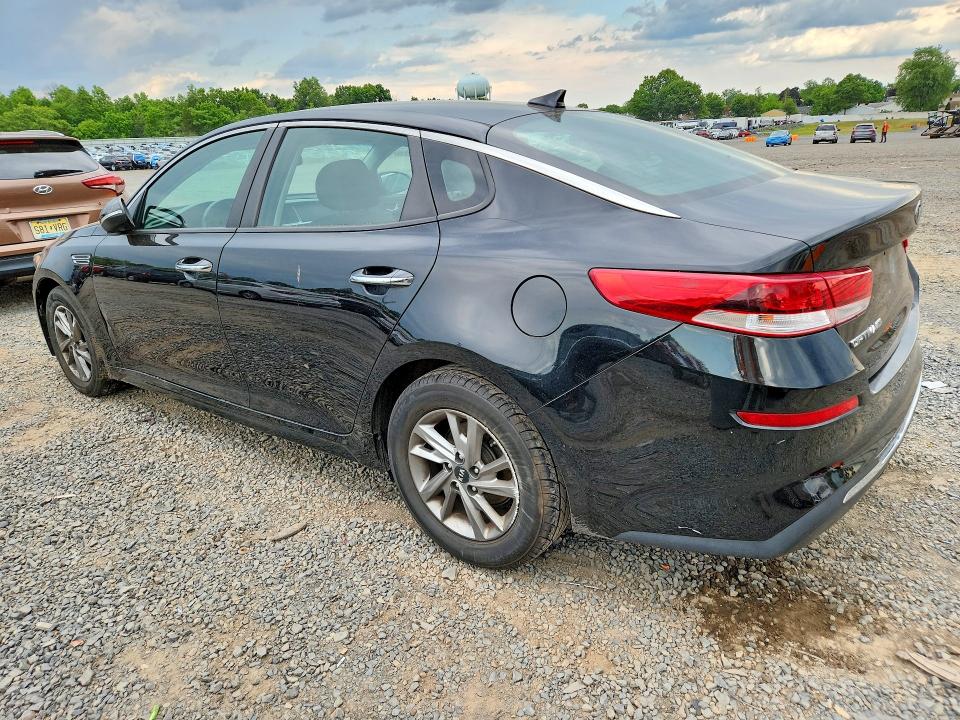 2019 Kia Optima VIN 5XXGT4L31KG309772 COPART salvage auction — FRONT END, Nj - Cert Of Title-Salvage, sold $1,300 on 2026-07-24 (photo 2)