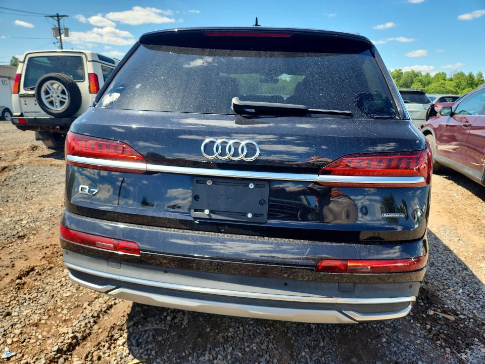 2021 Audi Q7 VIN WA1AJAF7XMD026545 COPART salvage auction — FRONT END, Nj - Cert Of Title-Salvage, sold $375 on 2026-07-31 (photo 6)
