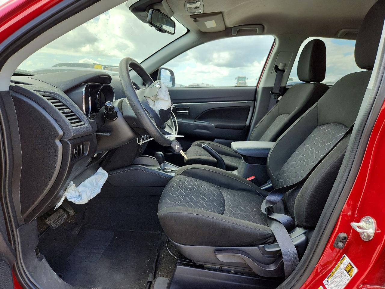 2023 Mitsubishi Outlander Sport VIN JA4ARUAU4PU014984 COPART salvage auction — Front End, TX - CERTIFICATE OF TITLE (P), sold $4,700 on 2026-07-09 (photo 7)