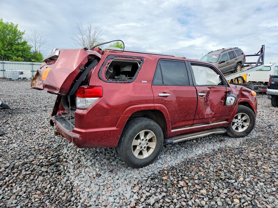 2013 Toyota 4runner VIN JTEBU5JR0D5145485 COPART salvage auction — ROLLOVER, Salvage Title, sold $3,650 on 2026-07-13 (photo 3)