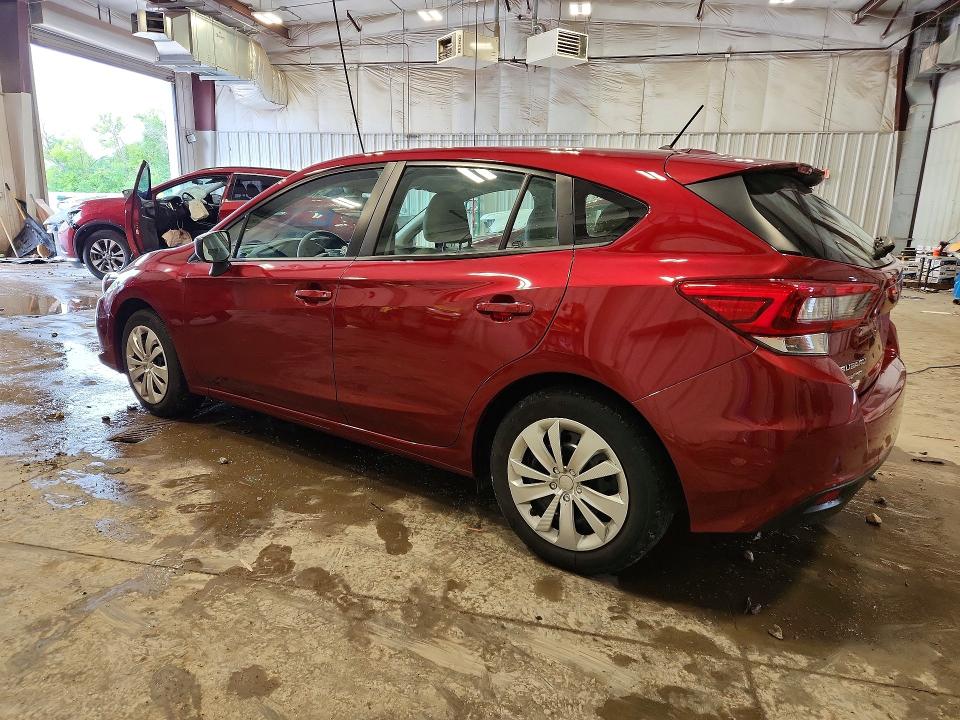2023 Subaru Impreza VIN 4S3GTAB65P3710582 COPART salvage auction — HAIL, Wi - Salvage - Multiple Brands, sold $8,600 on 2026-07-27 (photo 2)