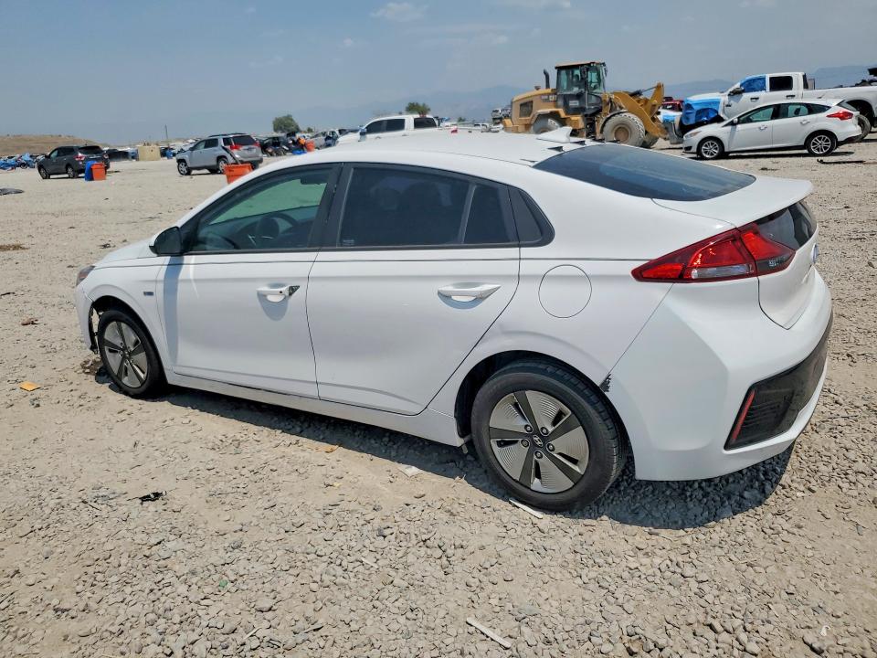 2017 Hyundai Ioniq VIN KMHC65LC0HU045602 COPART salvage auction — FRONT END, Ut - Certificate Of Title, sold $1,900 on 2026-07-31 (photo 2)