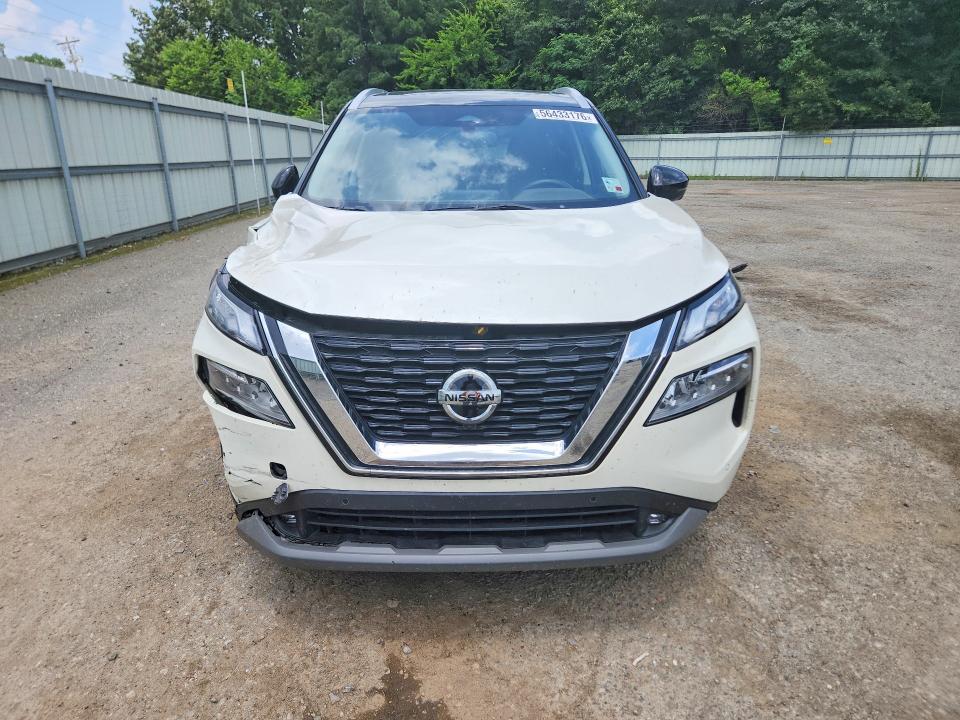 2021 Nissan Rogue VIN JN8AT3CA3MW026892 COPART salvage auction — FRONT END, La - Cert Of Title-Salvage, sold $7,000 on 2026-07-02 (photo 5)