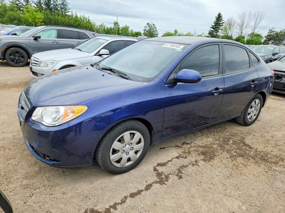 2007 Hyundai Elantra VIN KMHDU45D57U023068 COPART salvage auction — REAR END, ON - PERMIT NO BRAND - UNFIT, sold $475 on 2026-07-07 (photo 1)