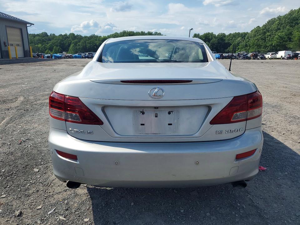2010 Lexus Is VIN JTHFF2C20A2501170 COPART salvage auction — FRONT END, PA - CERTIFICATE OF SALVAGE, sold $500 on 2026-07-20 (photo 6)