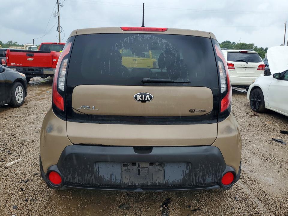 2014 Kia Soul VIN KNDJP3A58E7083445 COPART salvage auction — FRONT END, Fl - Cert Of Title Slvg Rebuildable, sold $450 on 2026-07-07 (photo 6)