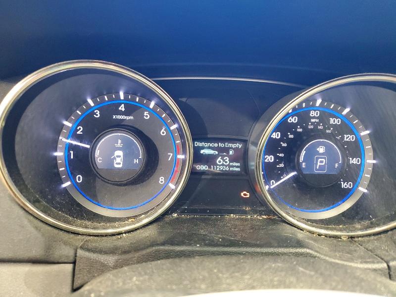 2012 Hyundai Sonata VIN 5NPEB4ACXCH499011 COPART salvage auction — FRONT END, Me - Cert Of Title-Salvage Collisio, sold $725 on 2026-07-09 (photo 9)